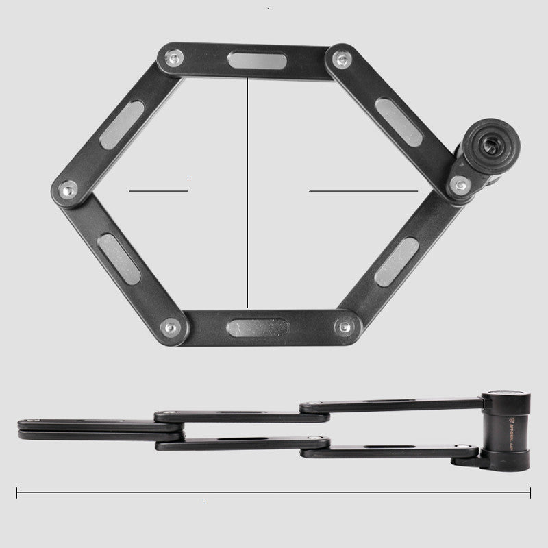 Anti-theft mountain bike combination lock