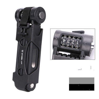 Anti-theft mountain bike combination lock