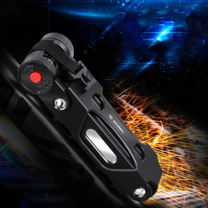 Anti-theft mountain bike combination lock