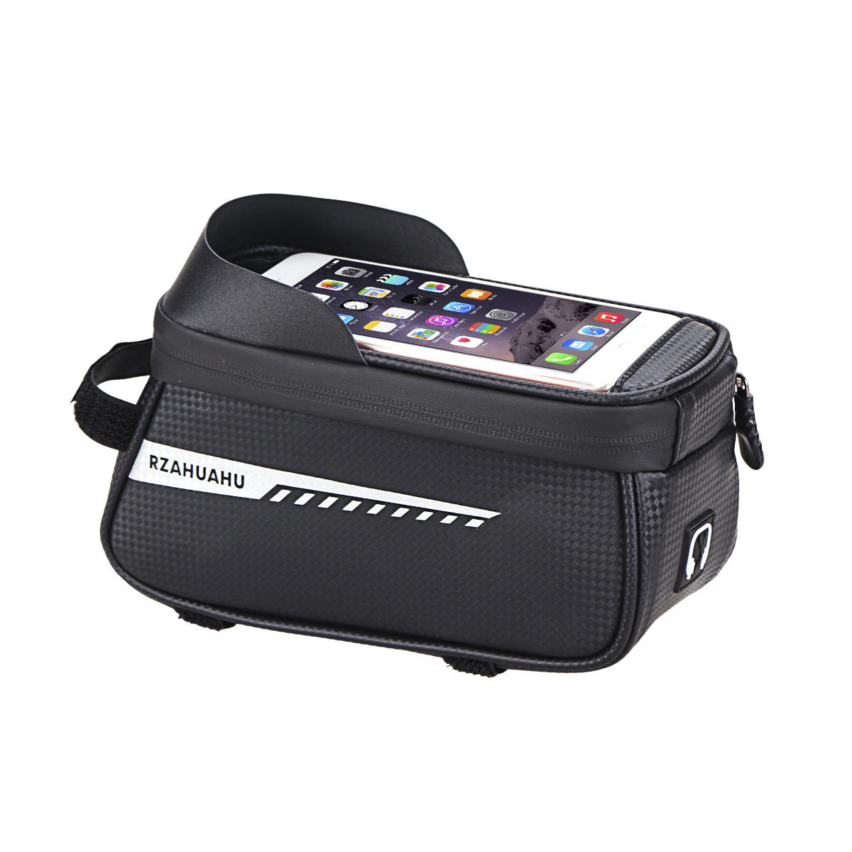 Waterproof Mountain Bike Top Tube Bag Cycling Saddle Bicycle Front Pipe Touch Screen Phone Pouch